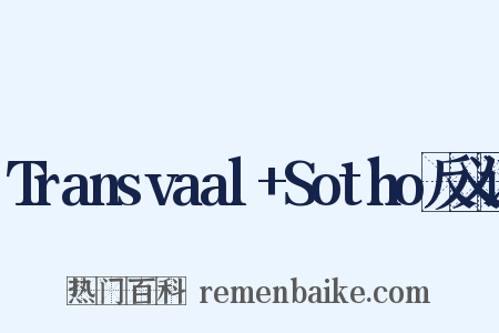 Transvaal+Sotho反义词是什么意思的图片